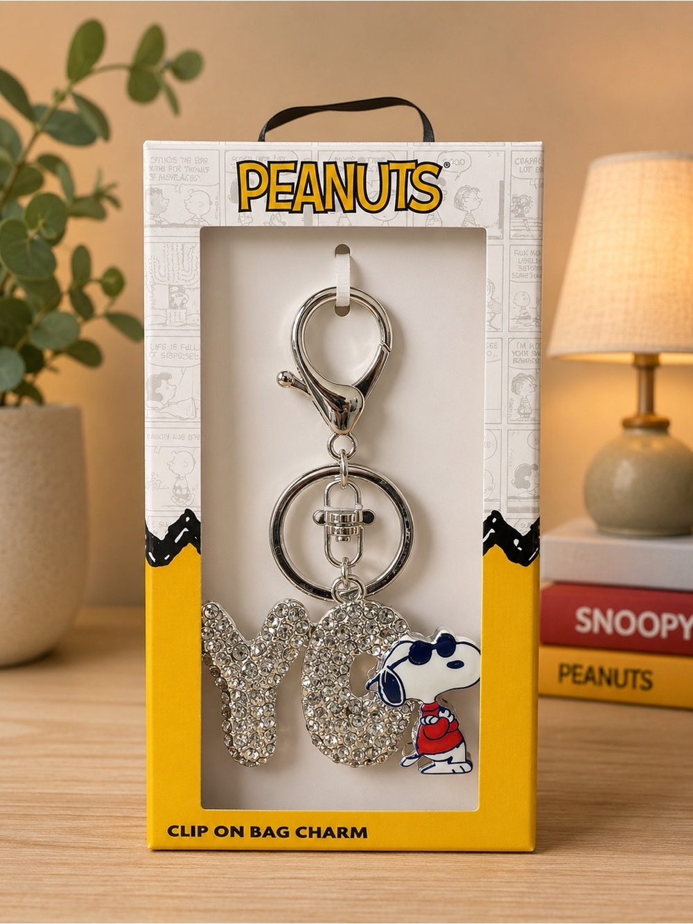 Snoopy bag charm